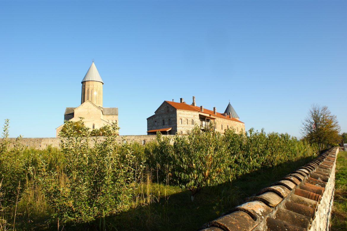 Blick auf die Georgskirche Alawerdi