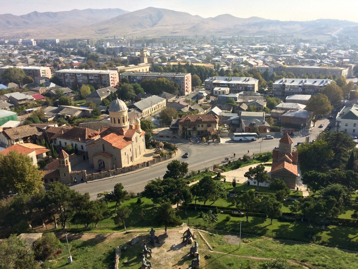 Gori: Blick von der Festung