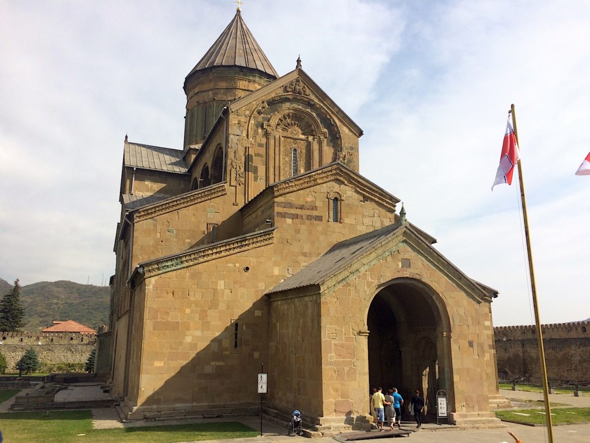 Mzcheta: Swetizchoweli-Kathedrale in der Altstadt