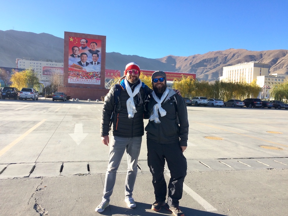 Arrival in Lhasa