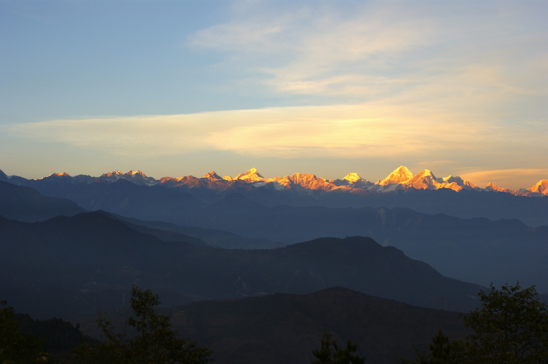 Sundown Shivapuri National Park