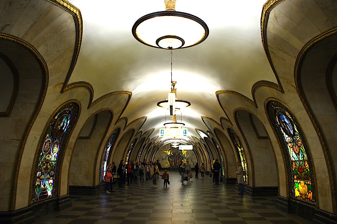 Moscow Metro Novoslobodskaya