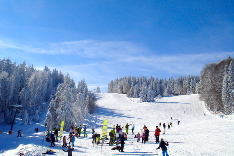 Ski fahren: Schauinsland/Schwarzwald/Haldenköpfle